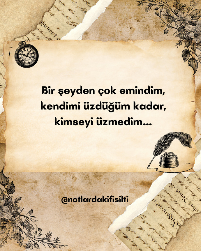 Sen de en çok kendine mi kıyıyorsun?