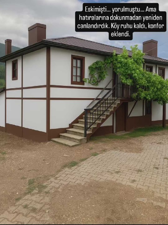 Tarihi evlerin yeniden hayat bulması size de güzel gelmiyor mu?