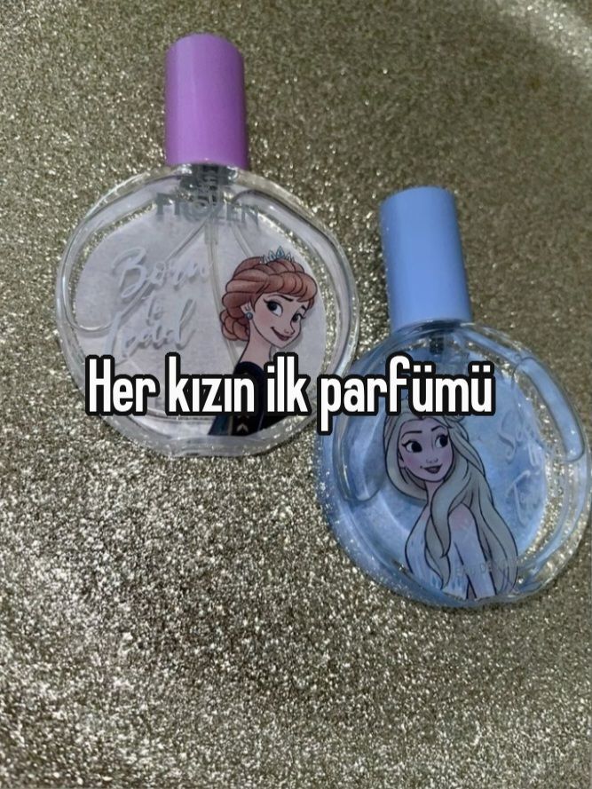 Her kızın ilk parfümü bu mudur?