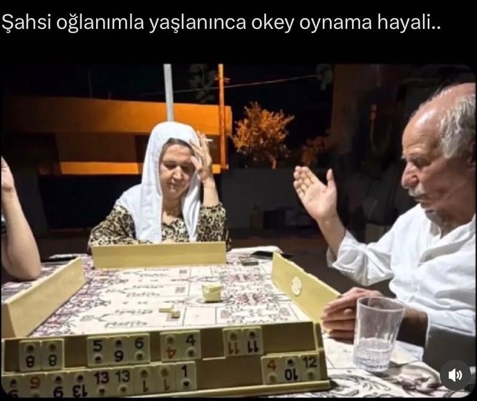 Okey ortiniz var mı?