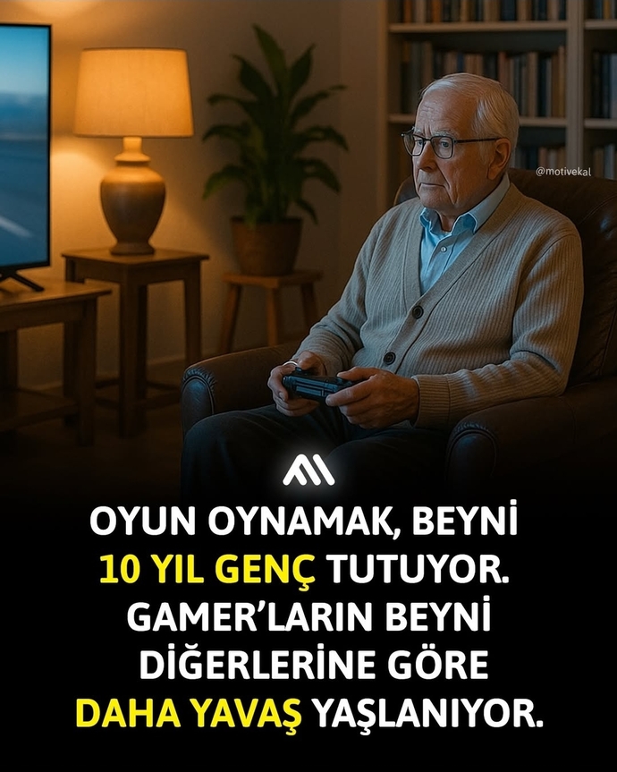 Oyun oynamak beyni genç tutuyor! Oyun oynuyor musunuz?