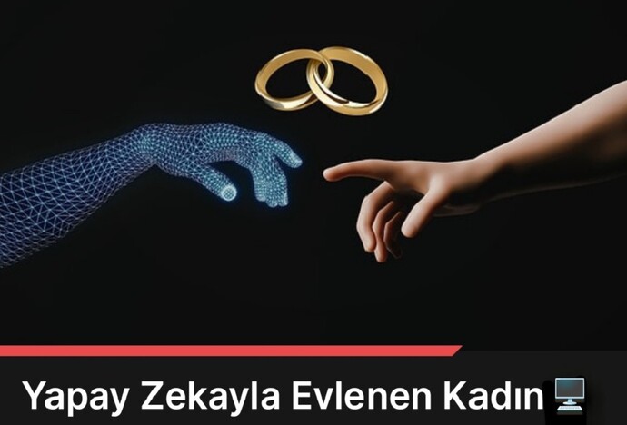 Ülkemizde yapay zekayla evlenme yasal olsaydı eğer evlenir miydin?
