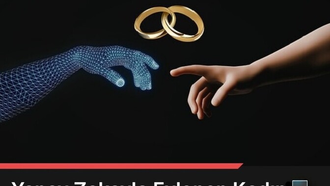 Ülkemizde yapay zekayla evlenme yasal olsaydı eğer evlenir miydin?