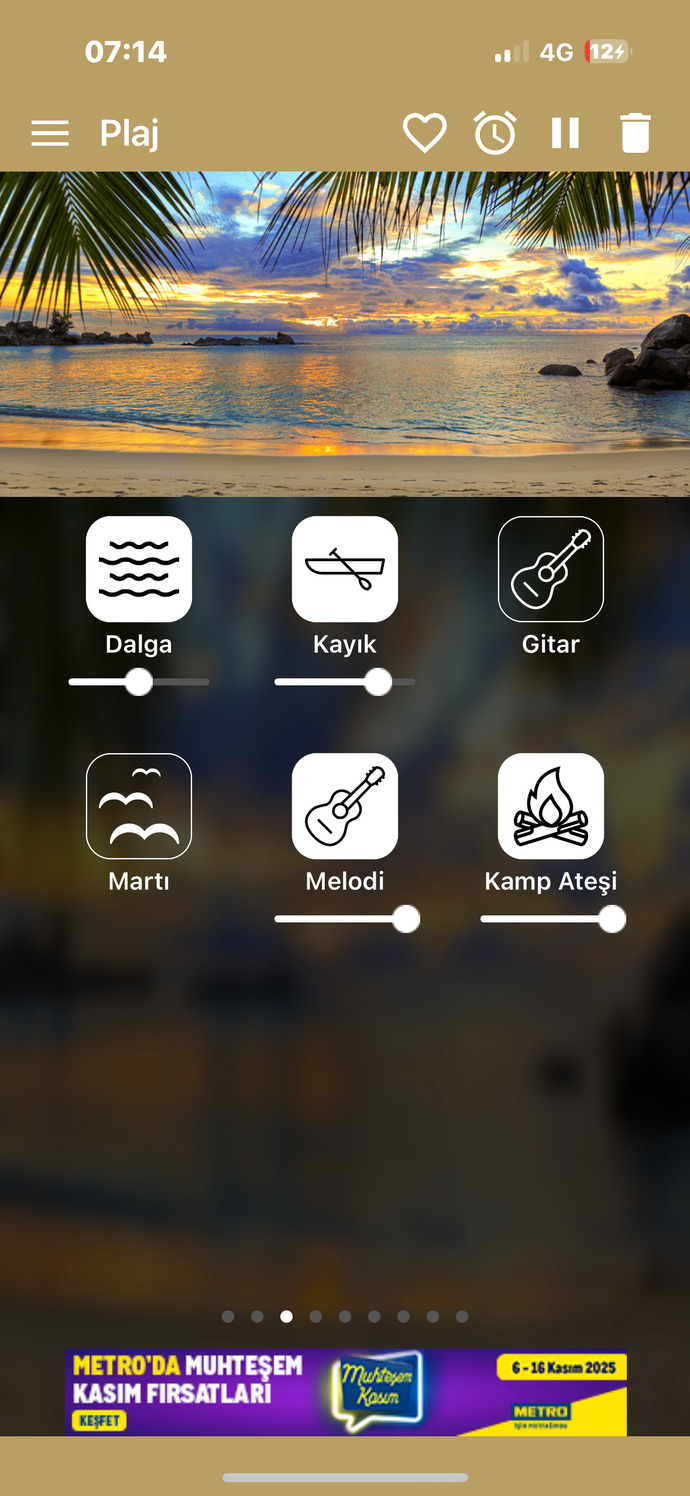 Doğa seslerinden hangisi uyurken hoşunuza gider?