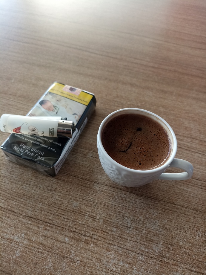 Sabah kahvesi içildi mi?
