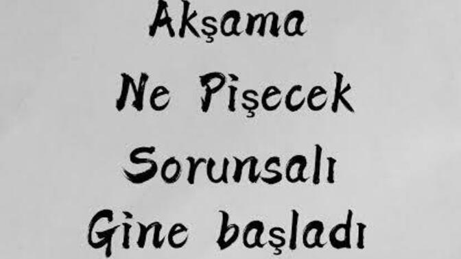 Her gün akşama ne yemek yapayım diye düşünüyor musun?