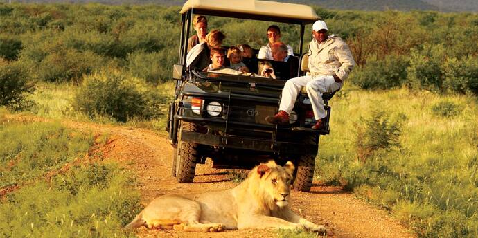 Afrikada safari gezisi yapmak ister misin?
