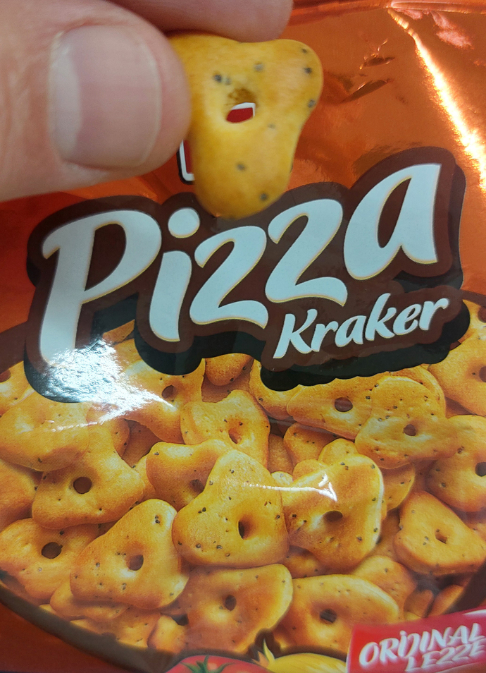 Pizza (Kraker) sever misiniz?