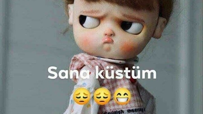 Küstüğünüz var mı?