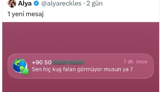 "Bir kuş gördüm" akımı size yapıldı mı?