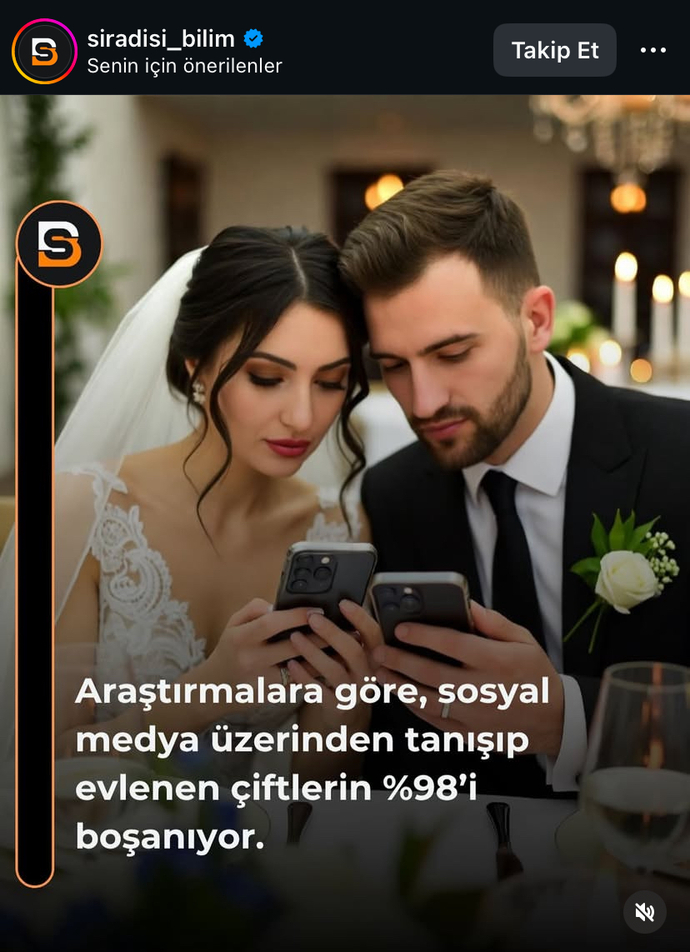 Sosyal medya ilişkilerinden doğan evlilikler çabuk mu bitiyor?