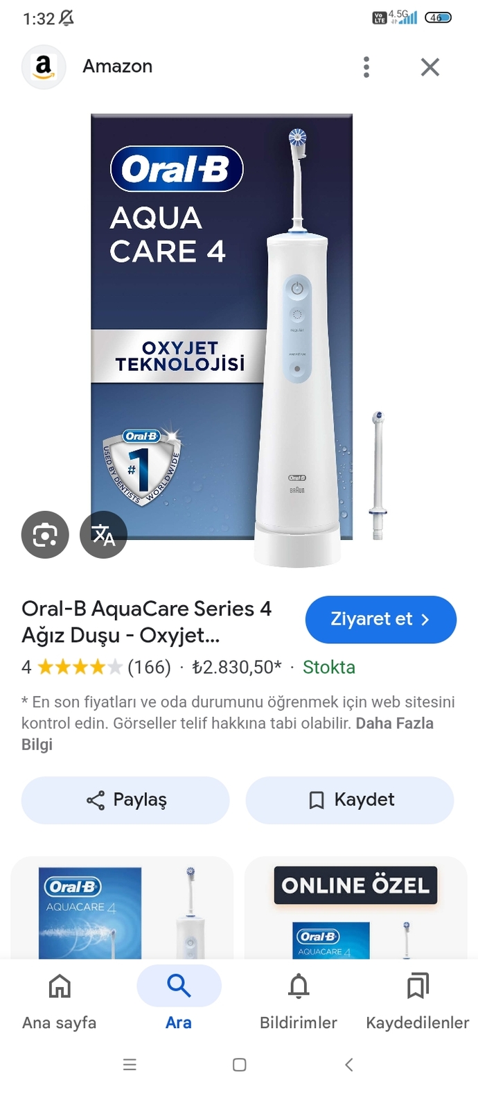 Ağız duşu kullanan var mı?