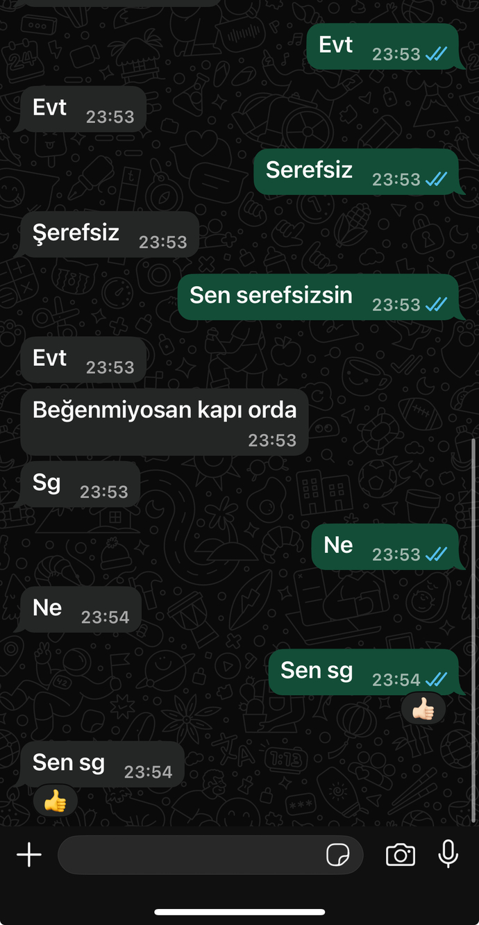 Bu mesajlardan sonra instagram hesabinin sifresini degisti tepkim ne olmali?