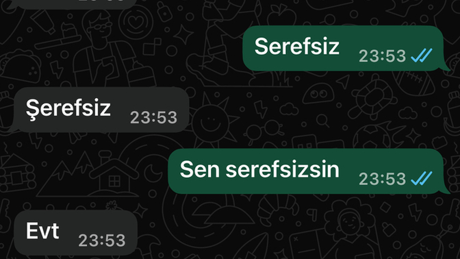 Bu mesajlardan sonra instagram hesabinin sifresini degisti tepkim ne olmali?