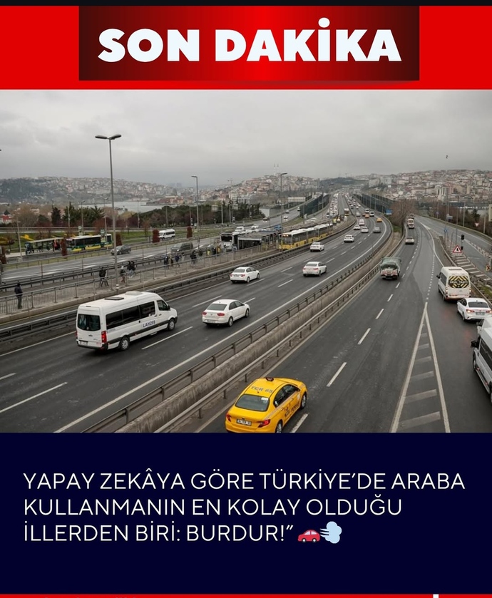 Şehrinizde araba kullanmak kolay mı?