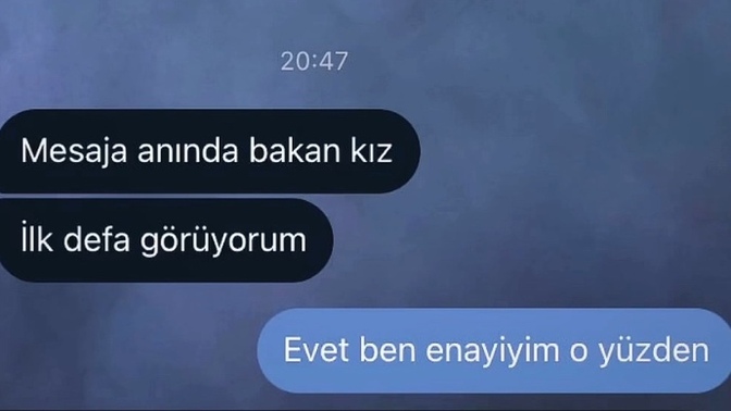 Mesajlara hemen cevap verıyor musunuz?