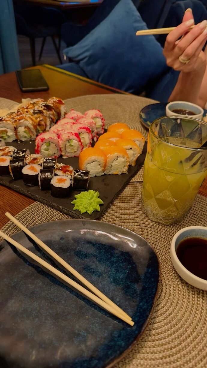 Hiç sushi yediniz mi?