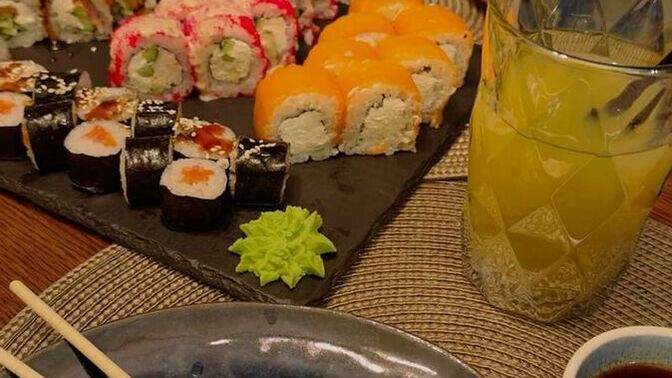 Hiç sushi yediniz mi?