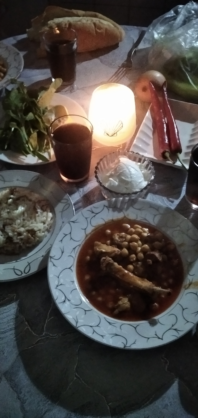 Mum ışığında nohut pilav yenir mi 🍁?