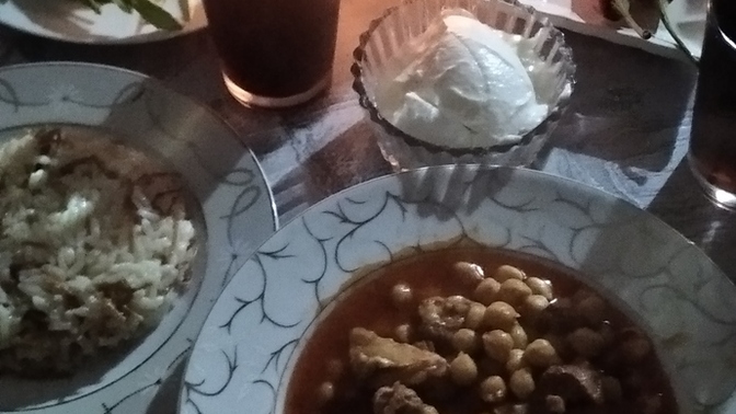 Mum ışığında nohut pilav yenir mi 🍁?