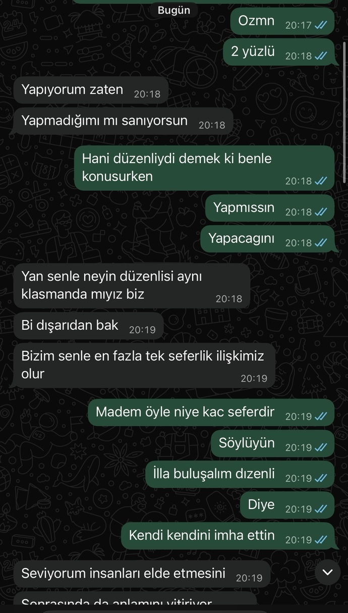 Bazı erkekler neden bu kadar oe?