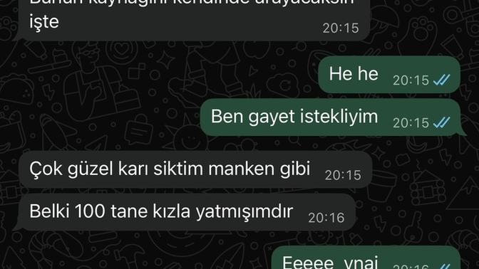 Bazı erkekler neden bu kadar oe?