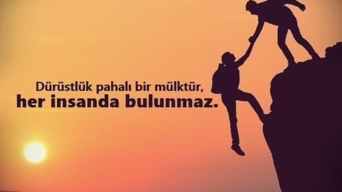 Dürüstlük sizin için ne anlama geliyor?