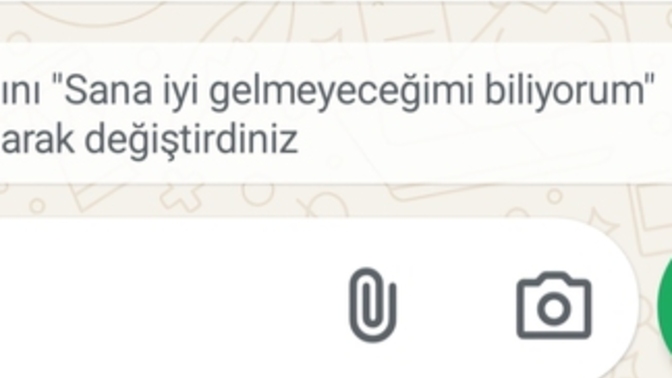 Flörtünüzün size söylediği komik mesajları WhatsApp grup adı yapıyor musunuz?