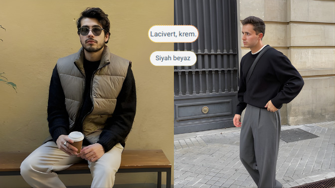 Erkek giyiminde en güzel renk kombinasyonu hangisi?