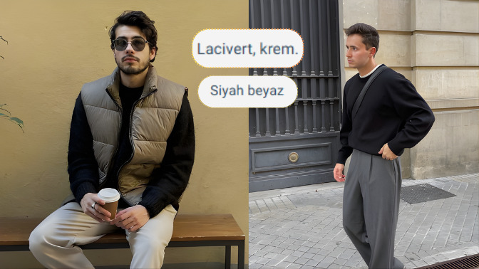 Erkek giyiminde en güzel renk kombinasyonu hangisi?
