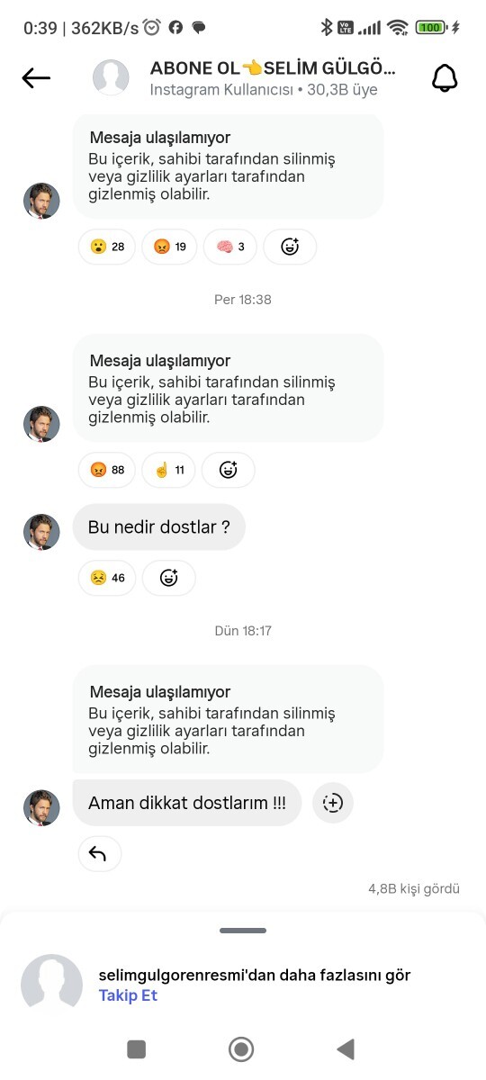 Selim beyin kanalına ne oldu bilen var mı?