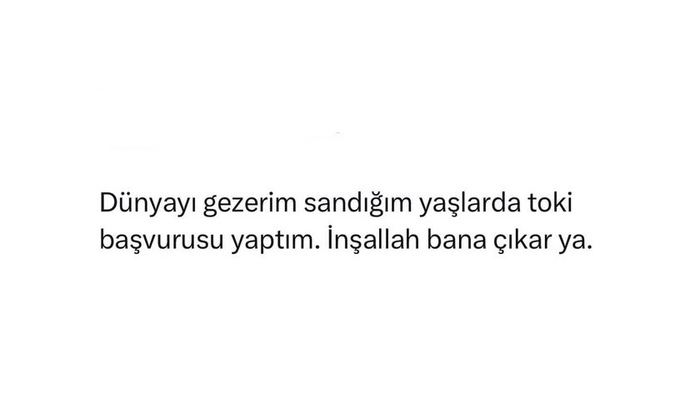 Toki başvurusu yaptınız mı?
