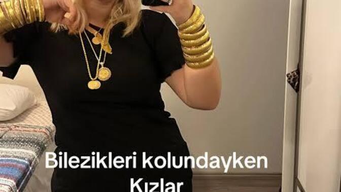 Düğünde kollarını altınla dolduranlari görünce mideniz bulanıyor mu?