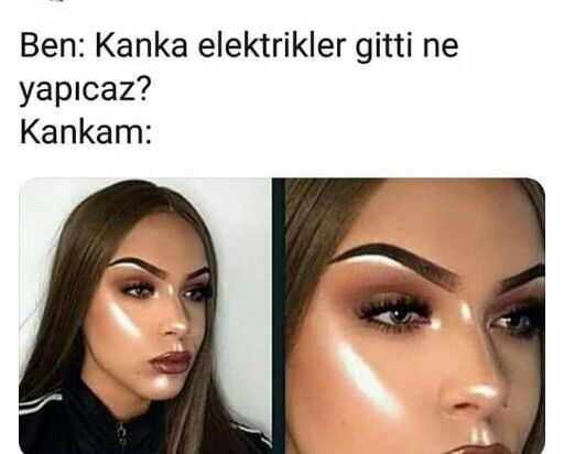 Hiç elektrikler gidince makyaj yapmaya çalıştınız mı?