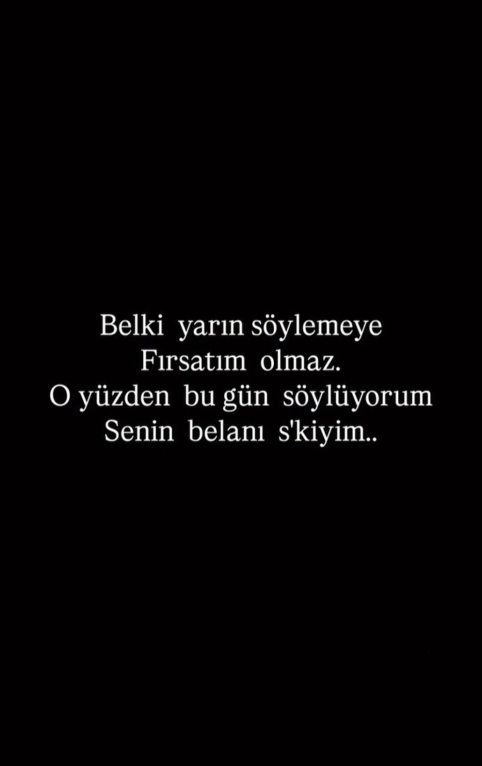 İçinizde biriktiripte söyleyemediğiniz ne var?
