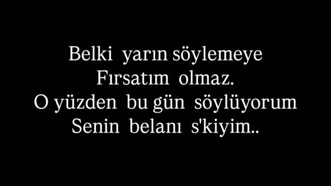 İçinizde biriktiripte söyleyemediğiniz ne var?