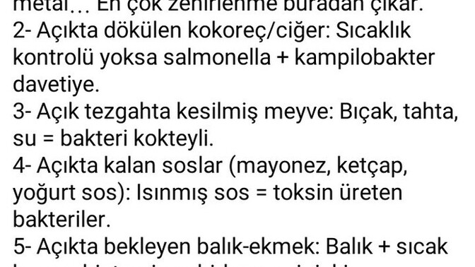 Dışarıdan yiyen kalmış mi?