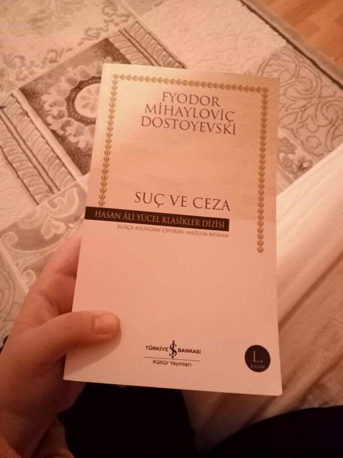 Suç ve ceza kitabını okudunuz mu?