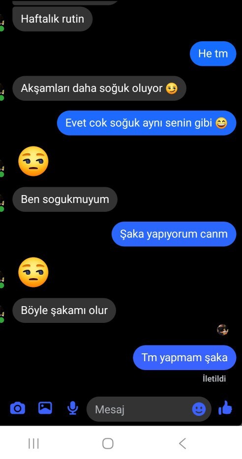Salı günü Yemeğe çıktık ilk görüşmemizi yaptık ve Bugün onun doğum günü?