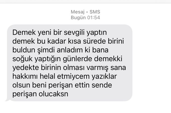 Arkadaşlar napmam lazım sürekli böyle farklı farklı numaralardan mesaj atıyor bıktım artık ne yaziyim?
