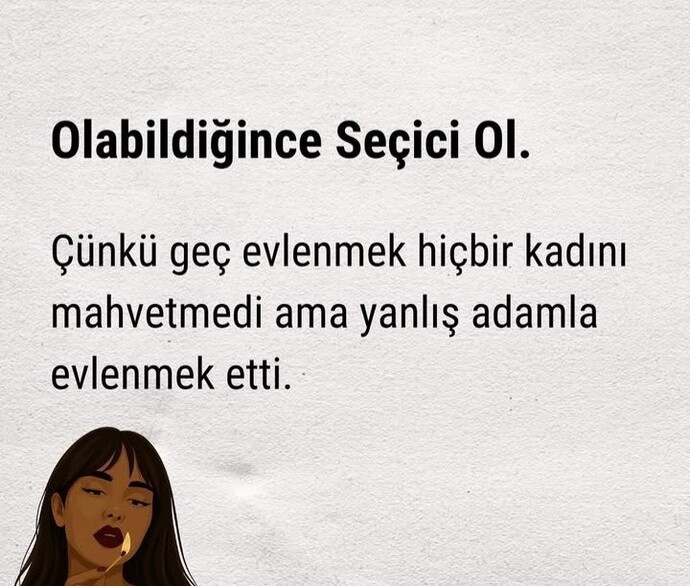 Seçici olmaktan bazen yoruluyormusunuz?