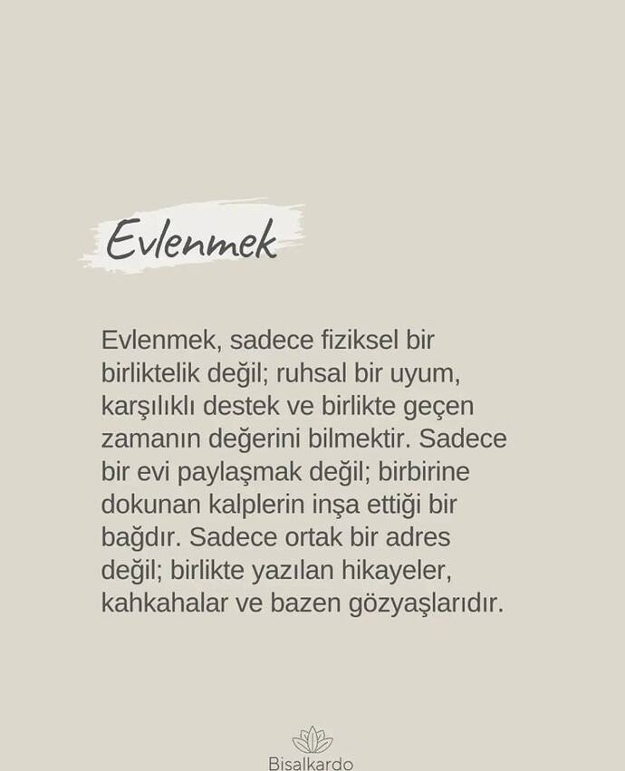 Evlenmeyin hayatınızı yaşayın kimseyi de kırmayın