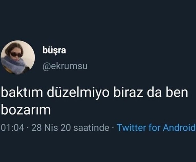 Düzelmeyen şeylere sabrın var mı?