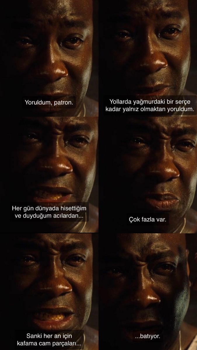 Filmlerde mutlaka izlenmeli dediğiniz bir sahne var mı?