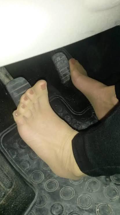 Çorapla pedal lara basarmısınız?