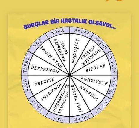 Hangi hastalıksınız burçunuza göre hadi hemen bakalım?