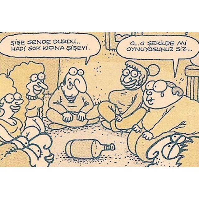Karikatür anlatıyor