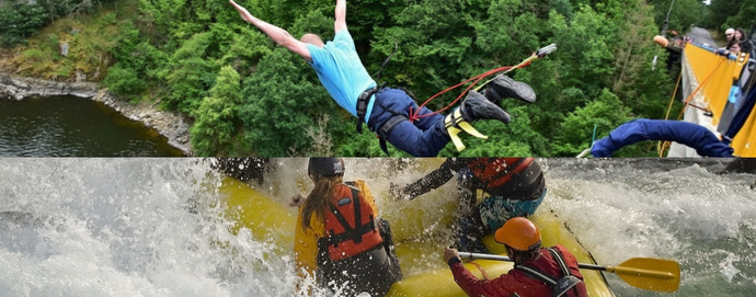 Hangisini tercih ederdin: Rafting mi, Bungee Jumping?