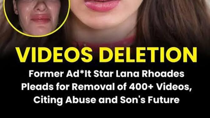 Lana Rhoades hesabındaki 400 küsür videoyu oğlunu korumak için sildiğini söylemiş. Bu sektöre girenler niye pişman oluyor ki?