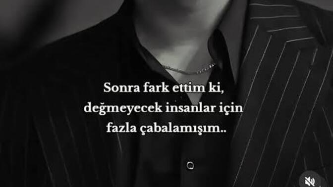 Değmeyecek birini sevdiniz mi hiç?
